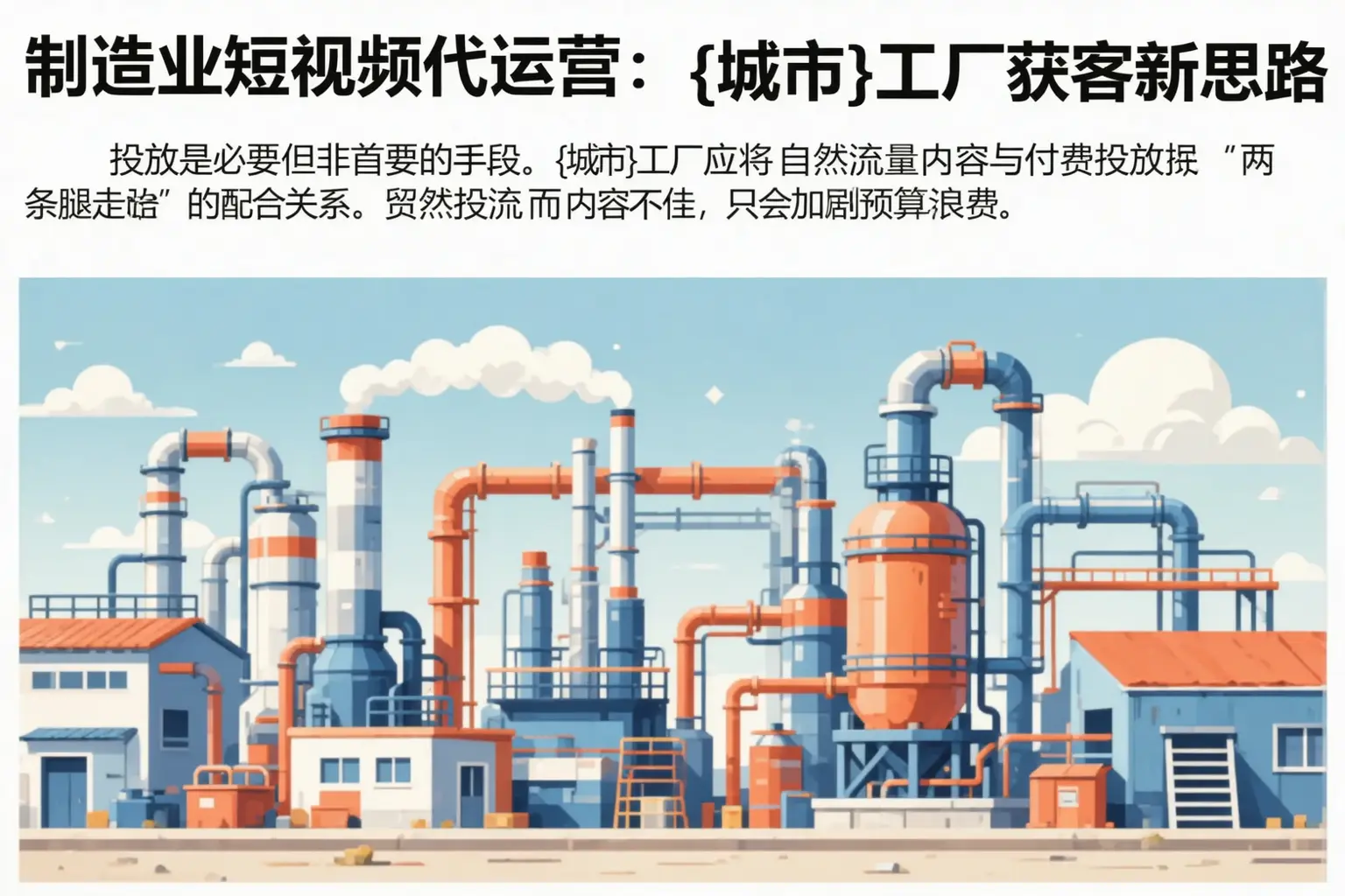 制造业短视频代运营：岚皋工厂获客新思路